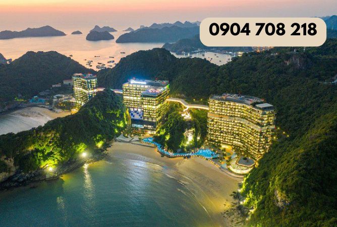 đặt phòng flamingo cát bà beach resort