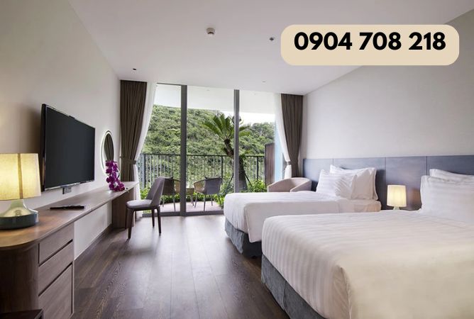 đặt phòng tại flamingo cát bà beach resort