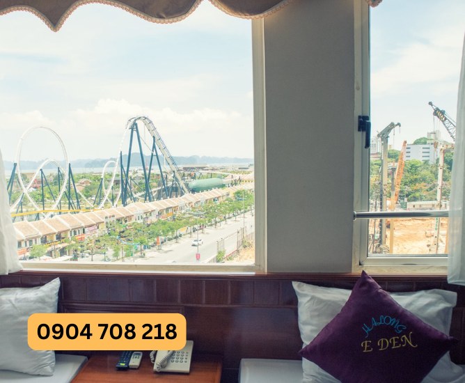 khách sạn eden bãi cháy