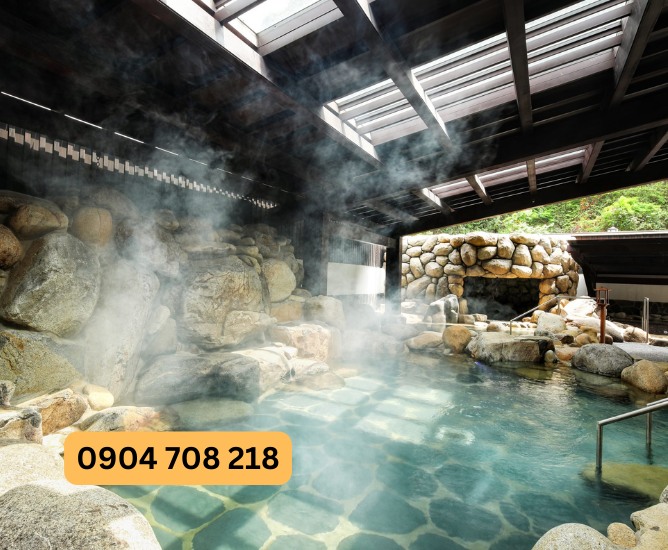 giá vé tắm khoáng quang hanh